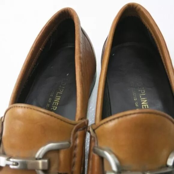 Donald J. Pliner Nadim Horse Bit Leather Loafers Shoes Men's Footwear Sz 7.5 M - Picture 6 of 7